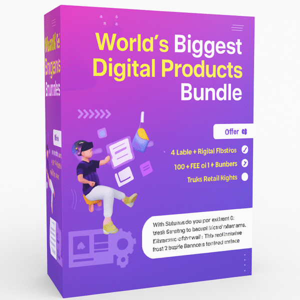 Biggest Digital Product Bundle On Internet